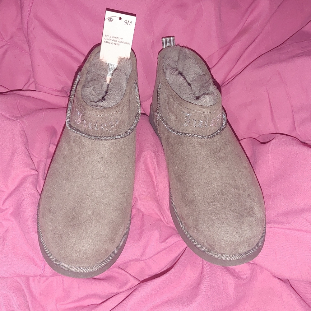Juicy Couture Boots Gray 9 NWT